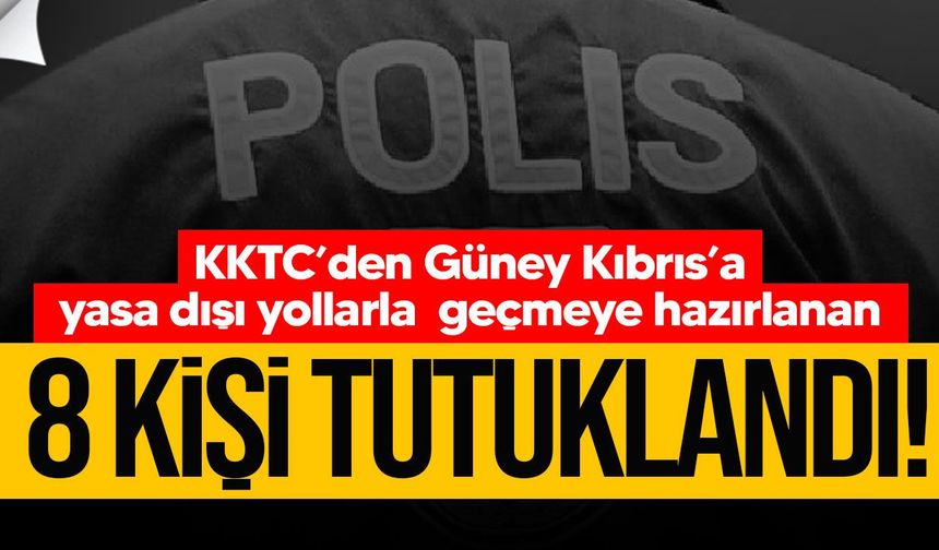 Alayköy’de polis operasyonu: 8 kişi suçüstü tutuklandı