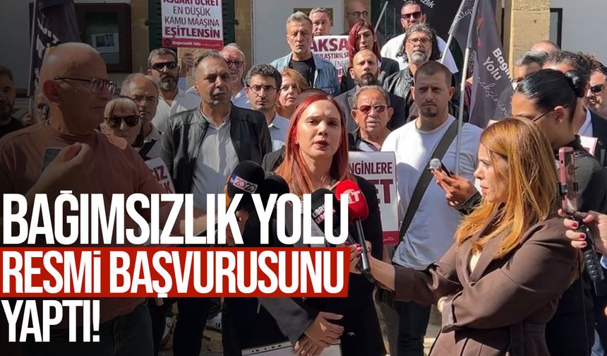Bağımsızlık Yolu YSK'ya başvurdu: “Vaat değil, mücadele sözü veriyoruz!”