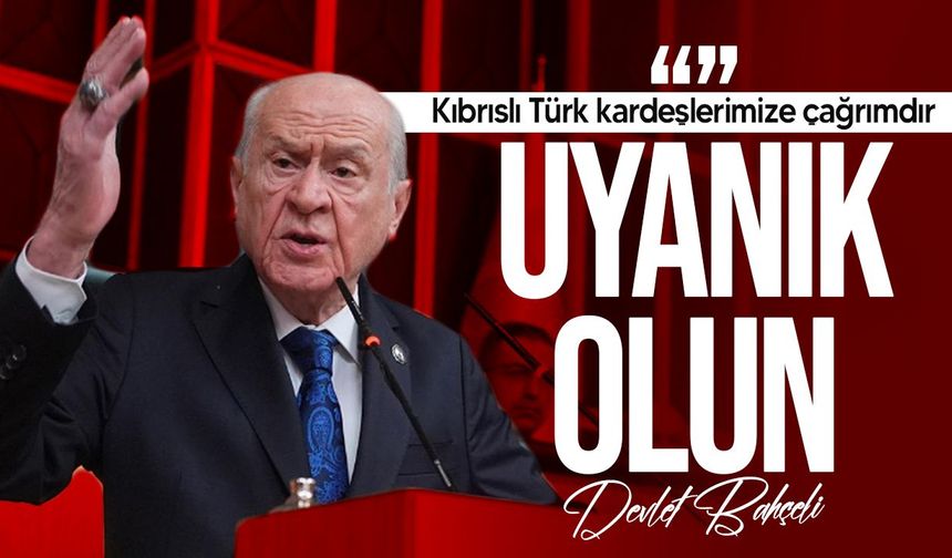 Bahçeli'den federasyon çıkışı: Türk egemenliğinin felaketidir!