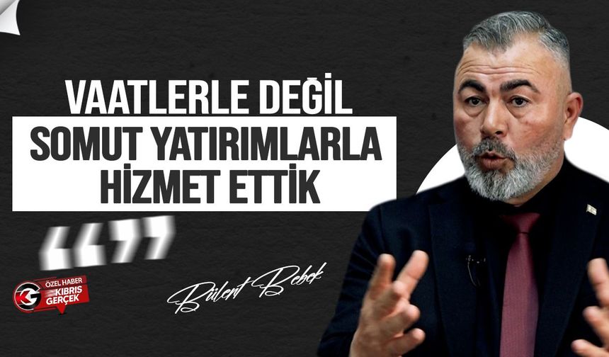 Bebek: Projelerimizin yüzde 95'ini Türkiye'nin desteğiyle yaptık