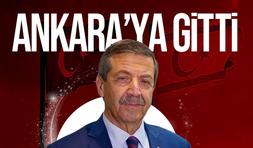 Dışişleri Bakanı Ertuğruloğlu, TDT Zirvesi için Ankara’ya gitti