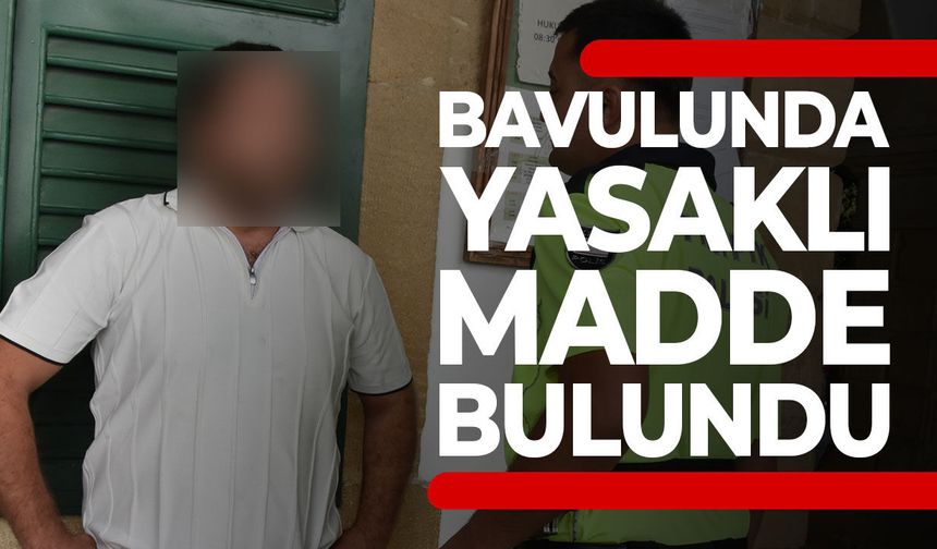 Ercan’da bavulunda yasaklı madde bulunan A.K.’ye 1 gün tutukluluk