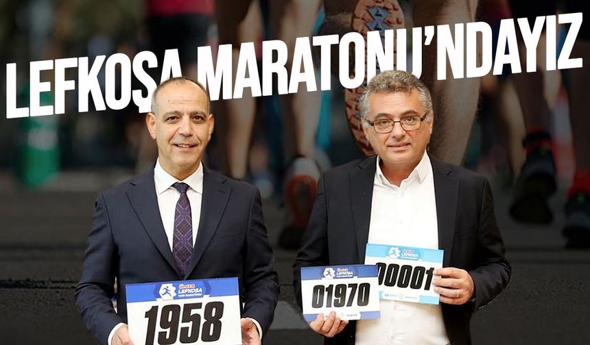 Erhürman’dan Lefkoşa Maratonu paylaşımı: “25 Ekim’de oradayız”