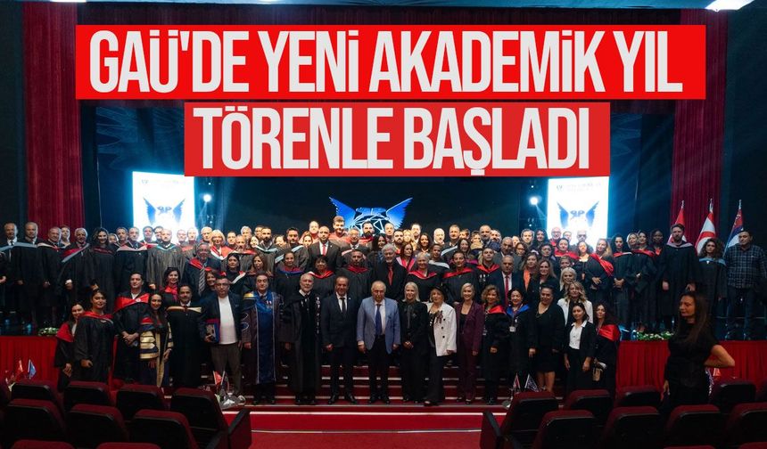 GAÜ'de 2026-2027 Akademik Yılı başladı: İlk dersi Bedrettin Dalan verdi