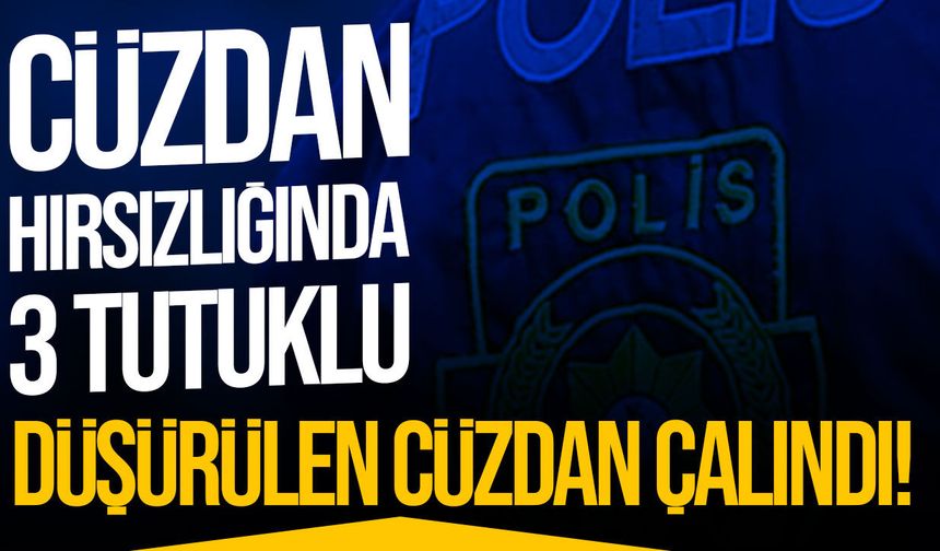 Gazimağusa'da düşürülen cüzdan çalındı: Banka kartıyla alışveriş yapanlar dahil 3 tutuklu
