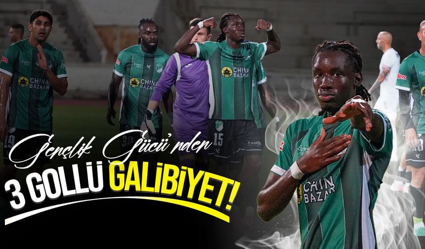 Gençlik Gücü, Aslanköy’ü 3-1 mağlup etti