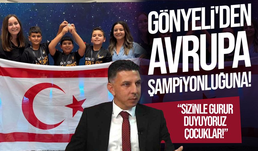 Gönyeli İlkokulu öğrencilerinden Avrupa başarısı