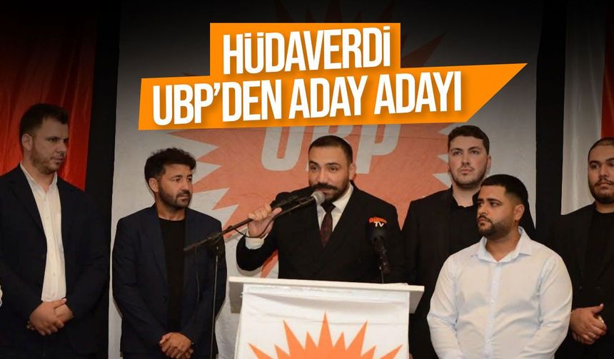 Hüdaverdi, UBP milletvekili aday adaylığını açıkladı