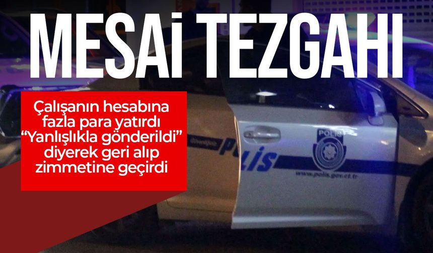 Kalecik'te sahte mesai formuyla 54 bin TL'lik dolandırıcılık: 1 kişi tutuklandı