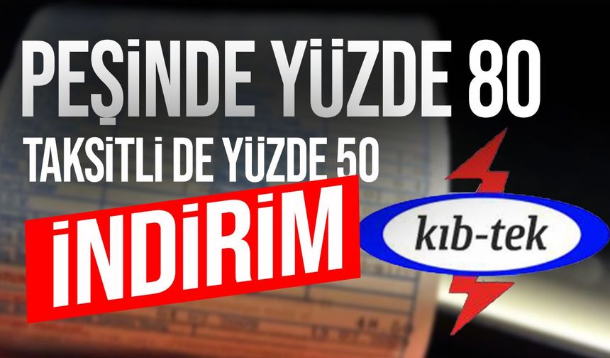 KIB-TEK borç yapılandırması: Yüzde 80 gecikme zammı indirimi