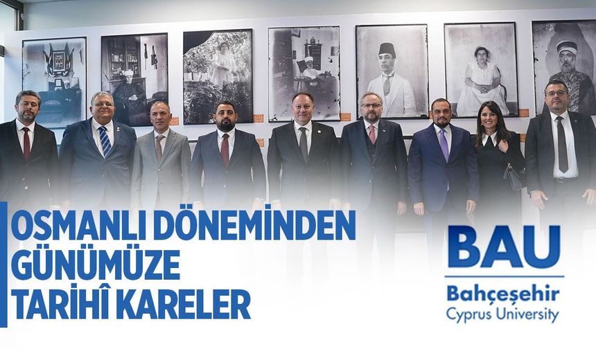 Kıbrıs'ta Osmanlı İzleri sergisi açıldı: 92 tarihî fotoğraf ziyaretçilerle buluştu