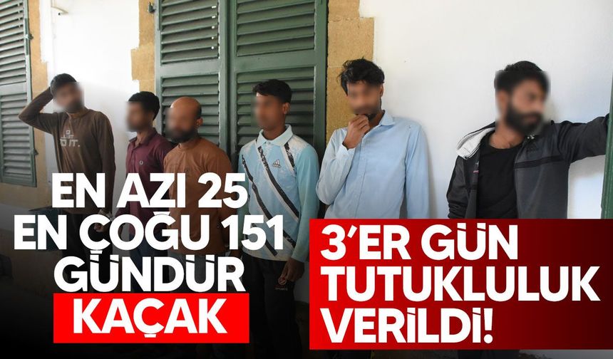 KKTC'de ikamet izinsiz kalan 6 kişi tutuklandı: 3 gün ek süre