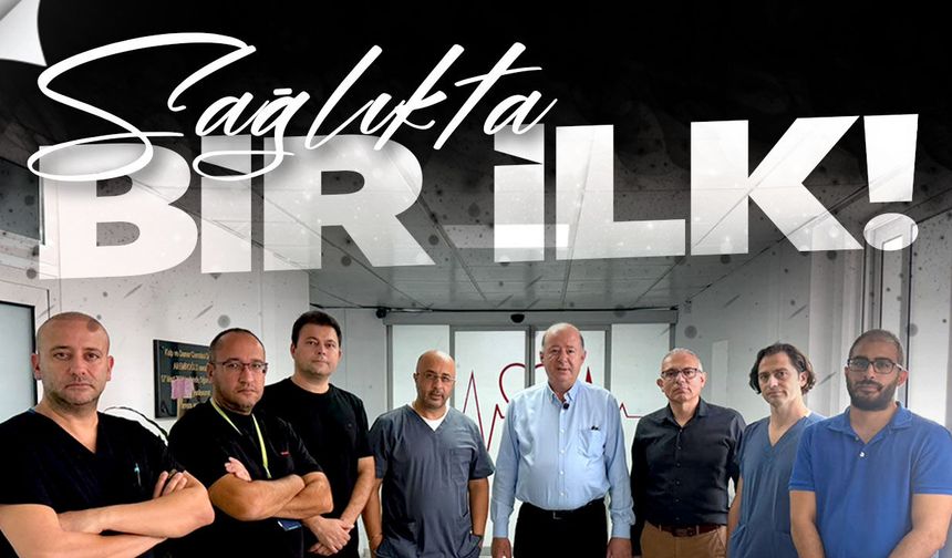 KKTC’de ilk robotik mitral kapak ameliyatı gerçekleştirildi