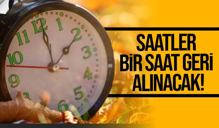 KKTC’de yaz saati uygulaması 25 Ekim’de sona erecek