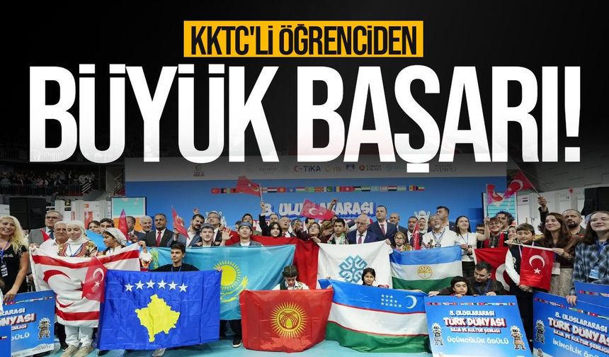 KKTC'li Betül Sultan'ın Temiz Su Projesine Ödül