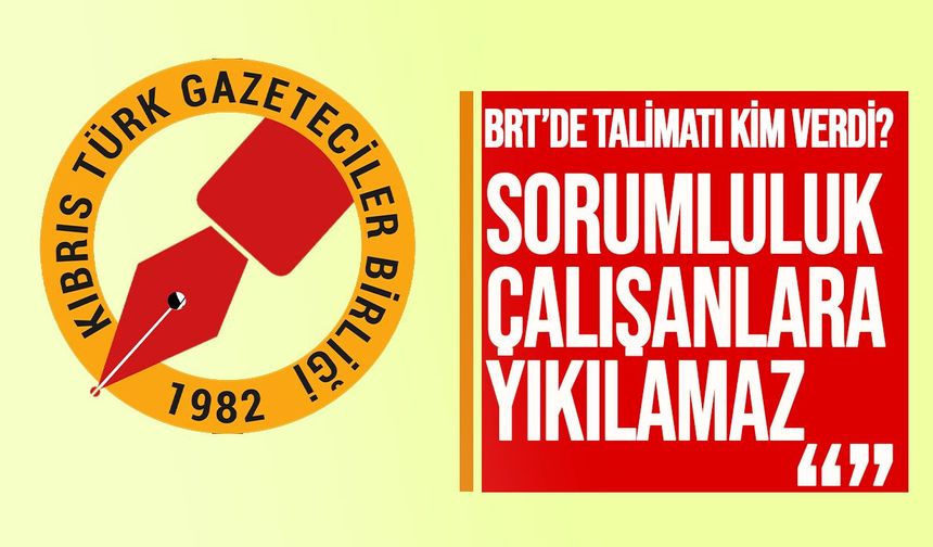 KTGB’den BRT’ye tepki: Kamu yayıncılığı propaganda aracı olamaz