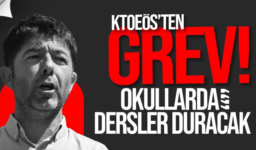 KTOEÖS’ten Girne’de grev kararı: Okullarda dersler duracak