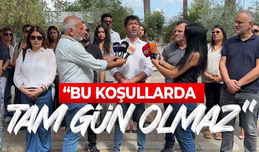 KTOEÖS’ten tam gün eğitim eylemi: “38 okulun yüzde 45’inde sınıflar 30 öğrenci ve üzerinde”