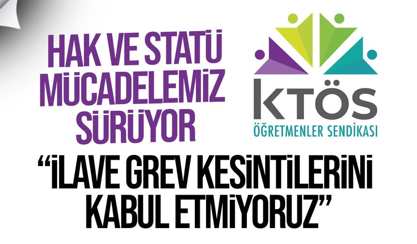 KTÖS’ten 5 Ekim mesajı: Hak ve statü mücadelemiz sürüyor