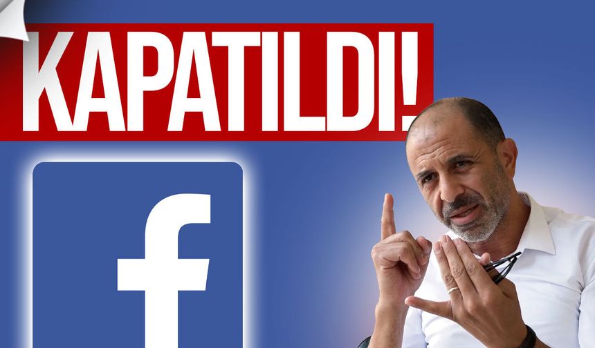 Kudret Özersay: Yine Facebook hesabımı kapatmışlar