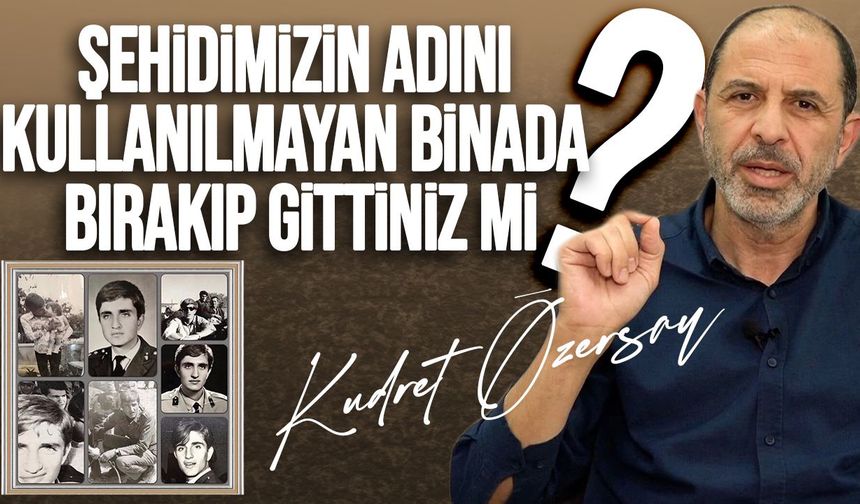 Kudret Özersay’dan Girne Hastanesi’nin ismine tepki