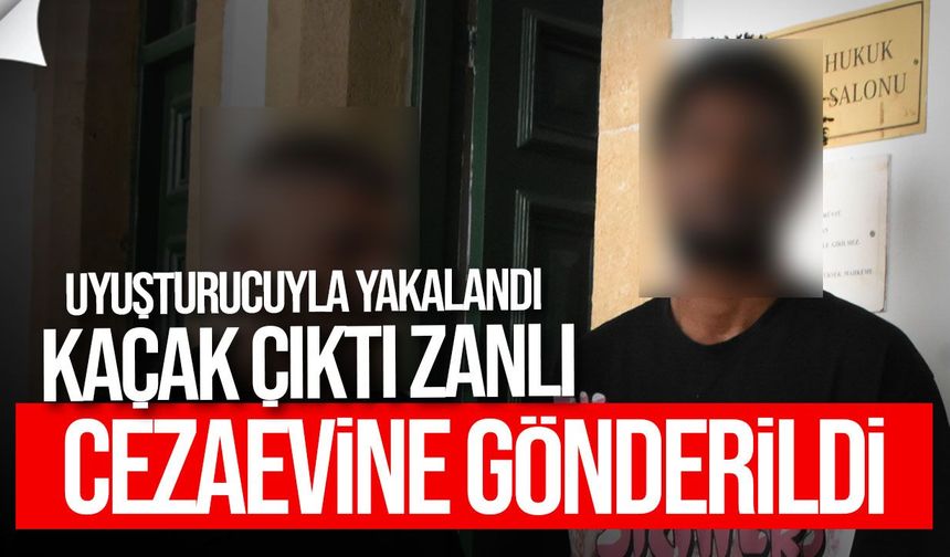 Lefkoşa’da 87 gram uy*şturucuyla yakalanan zanlı cezaevine gönderildi