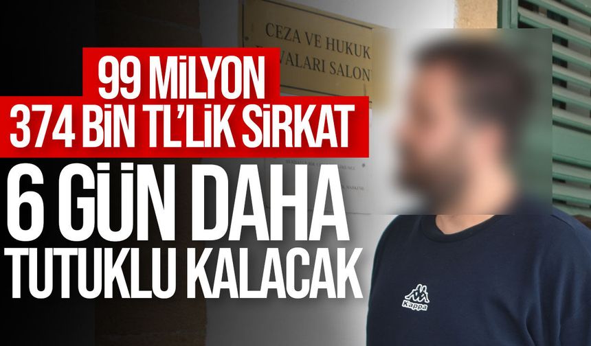 Lefkoşa’da 99 milyon 374 bin TL’lik sirkat soruşturması