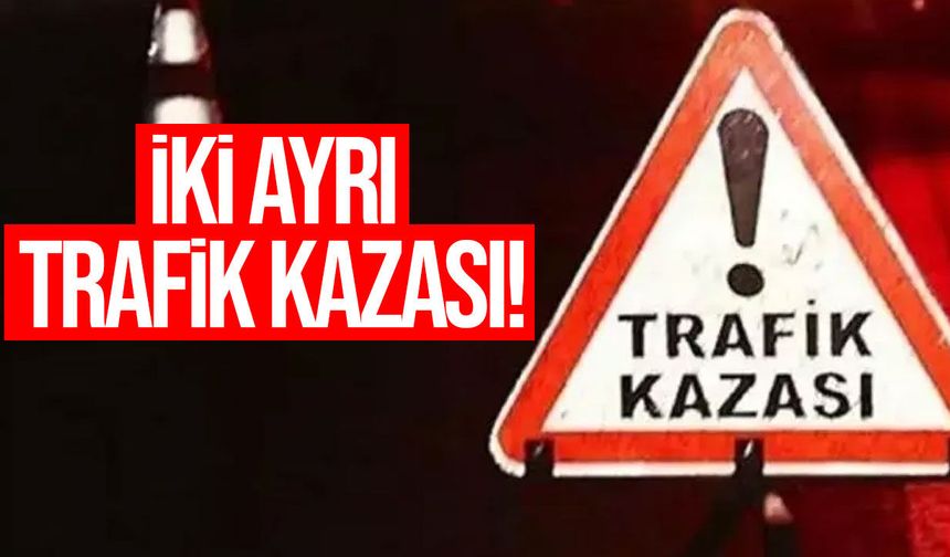 Lefkoşa’da iki trafik kazası: Bir çocuk yaralandı, bir sürücü tutuklandı