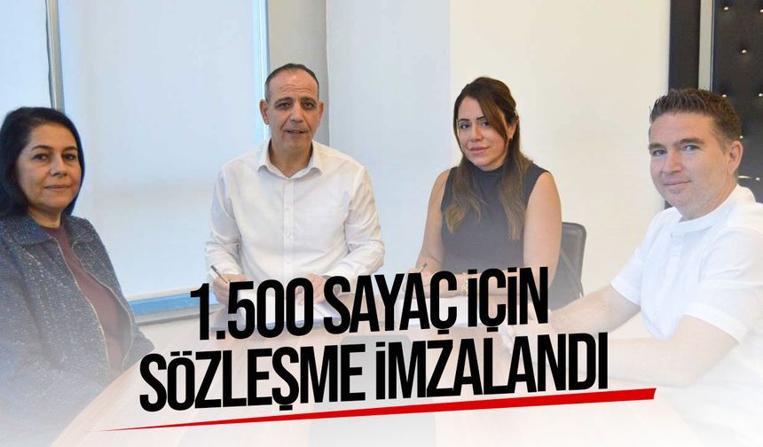 LTB 1.500 mekanik su sayacı alıyor