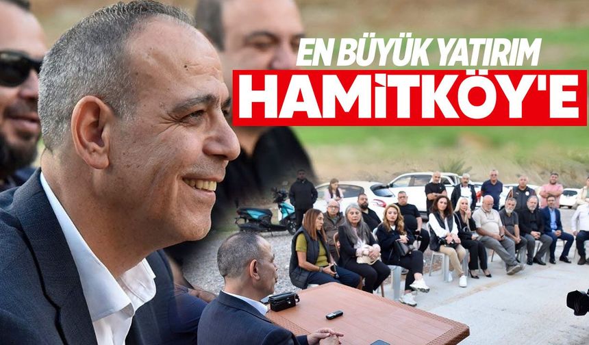 Mehmet Harmancı: Hamitköy kanalizasyonunun yüzde 80'i tamamlandı
