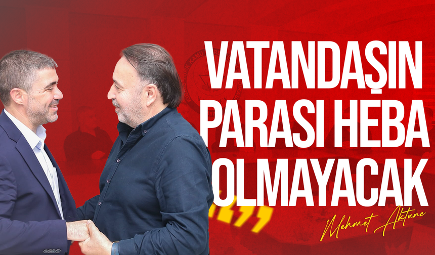 Aktunç’tan değişim çağrısı