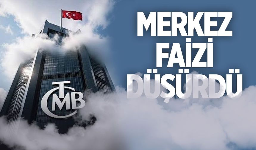 Merkez Bankası faiz indirdi: Politika faizi yüzde 36'ya geriledi