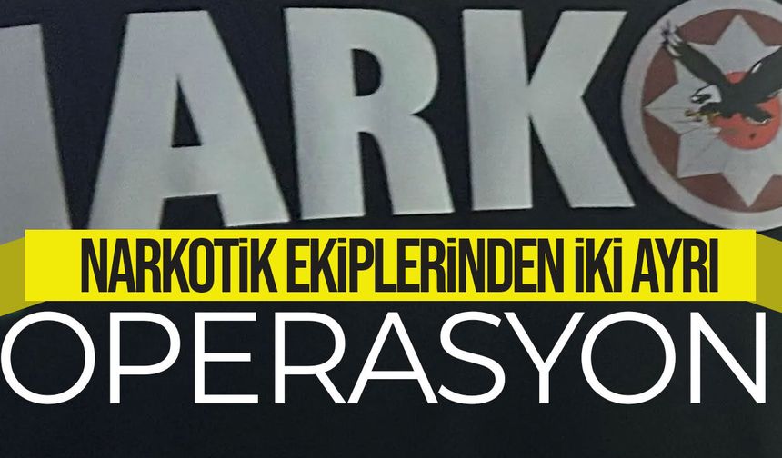 Narkotik ekiplerinden operasyon: Yasaklı maddeyle bağlantılı 4 kişi tutuklandı