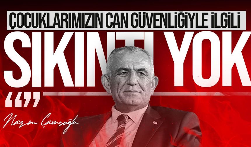 Nazım Çavuşoğlu'ndan tam gün eğitim ve okul güvenliği açıklaması