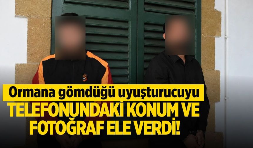 Ormana gömülen çantadan 112 gram uyuşturucu çıktı