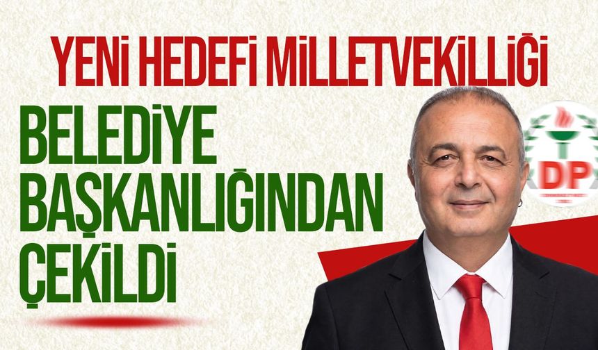 Özgür Türk, Girne Belediye Başkanlığı adaylığından çekildi