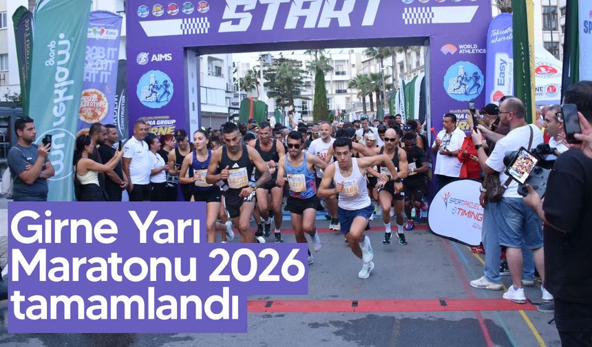 Pasha Group Girne Yarı Maratonu 2026 tamamlandı