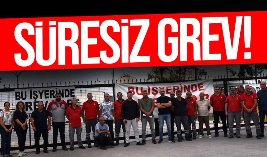 Petrol-İş Kalecik Dolum Tesisleri’nde süresiz greve başladı