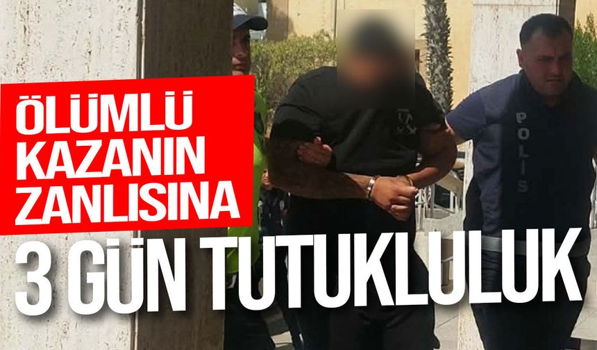 Raif Mavideniz’in öldüğü kazada zanlı H.D. 3 gün tutuklu kalacak