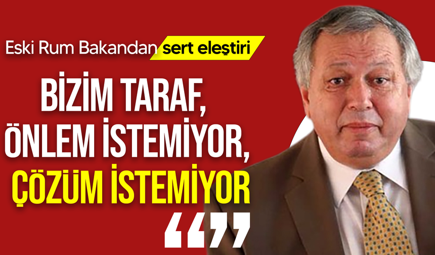 Themistokleous’tan BM’ye ve siyasi çevrelere eleştiri