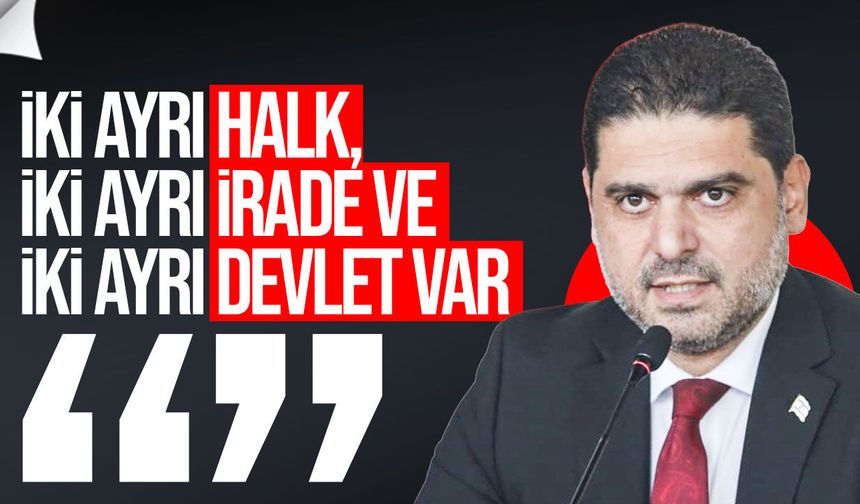 Savaşan: Çözüm egemen eşitlik temelinde iki devletlidir