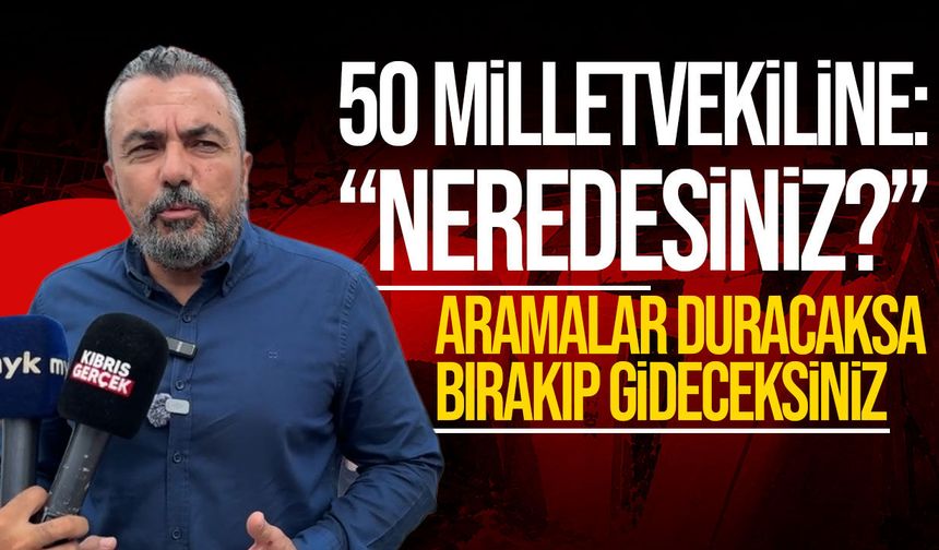 Serdaroğlu Girne Limanı’ndan hükümete: “Aramalar duracaksa hükümeti de bırakıp gideceksiniz”