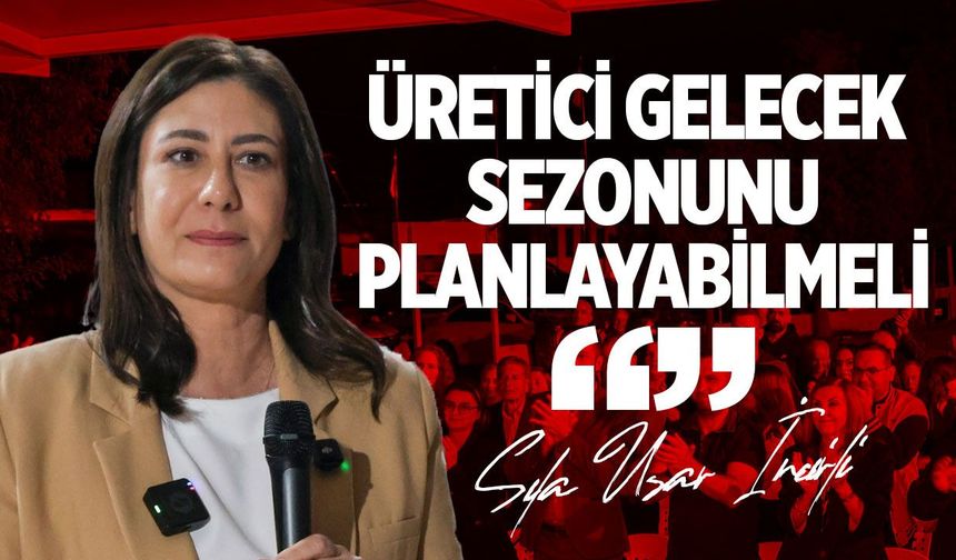 Sıla Usar İncirli Aydınköy'de: Genç göçünü önlemeyi hedefliyoruz