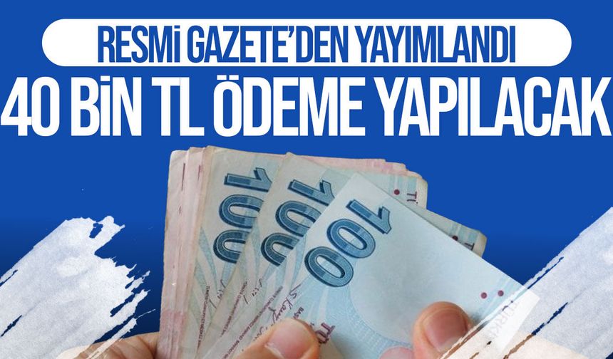 Sosyal Sigortalara 40 bin TL ikramiye: Kasım ayında ödenecek
