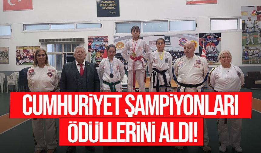 Cumhuriyet Taekwondo Karate Budo Şampiyonası Girne’de gerçekleştirildi