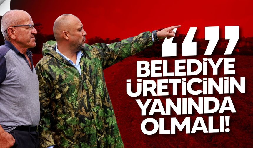 Tevfik Gören Yeşilköy’de doludan zarar gören üreticilerle buluştu