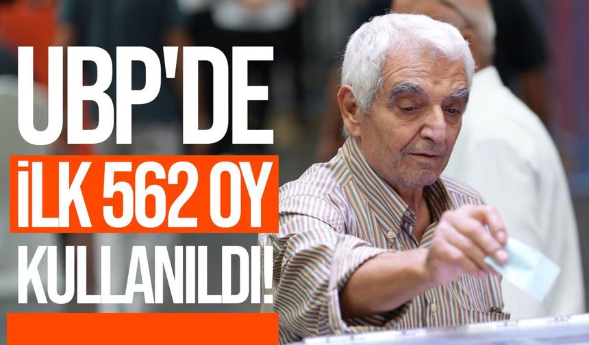 UBP'de adaylık yarışında ilk rakamlar açıklandı