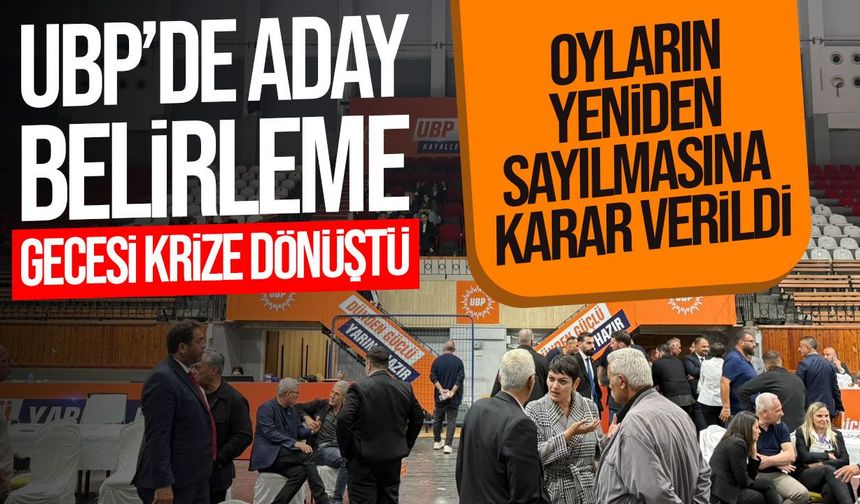 UBP'de gece ne oldu? 17 itiraz, yeniden sayım ve Hakan Dinçyürek'in çekilme kararı