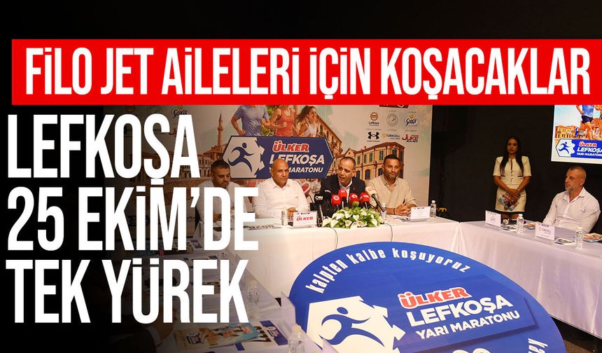 Ülker Lefkoşa Yarı Maratonu 25 Ekim’de