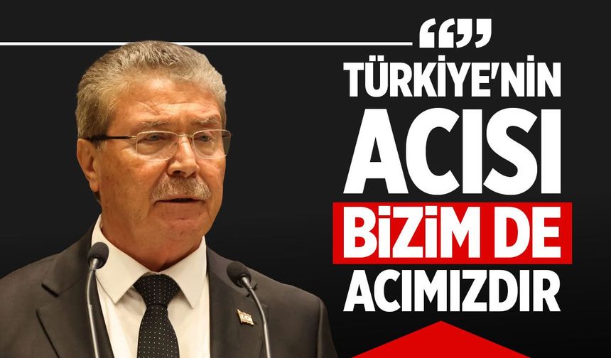 Ünal Üstel'den İstanbul'daki sel felaketine ilişkin taziye mesajı